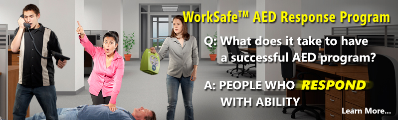 What does it take to have a successful AED program?  PEOPLE.