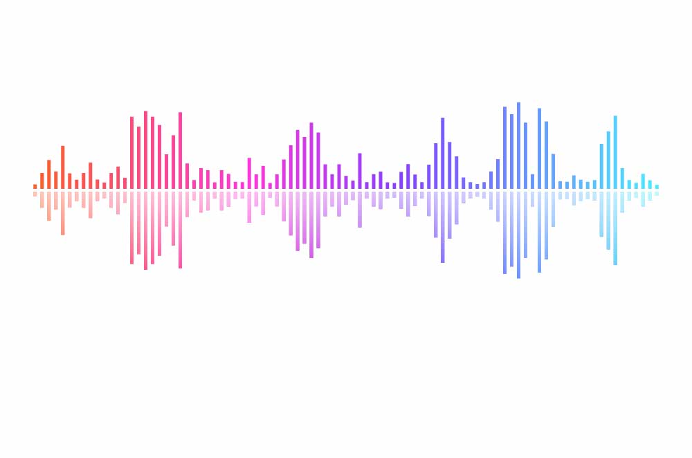 Soundwave of an audio file