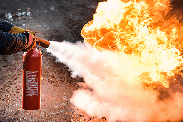 Fire extinguisher training