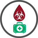 First Aid with Free Bloodborne Pathogens
